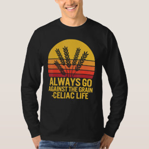 Camiseta Concienciación sobre la enfermedad celiaca siempre