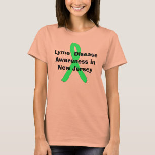 Camiseta Concienciación sobre la enfermedad de Lyme en la c