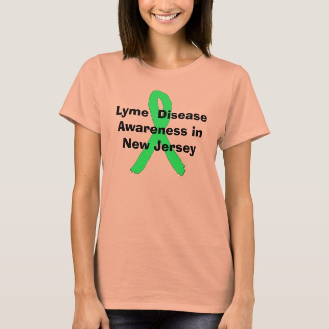Camiseta Concienciación sobre la enfermedad de Lyme en la c (Anverso)