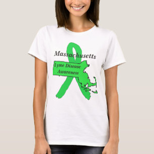 Camiseta Concienciación sobre la enfermedad de Lyme en Mass