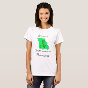 Camiseta Concienciación sobre la enfermedad de Lyme en Miss