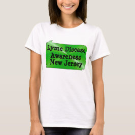 Camiseta Concienciación sobre la enfermedad de Lyme en Nuev
