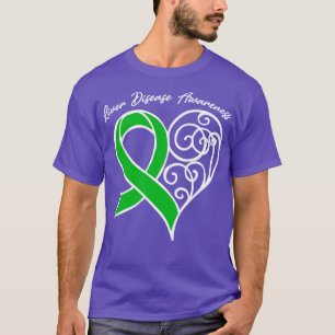 Camiseta Concienciación sobre la enfermedad hepática Valent