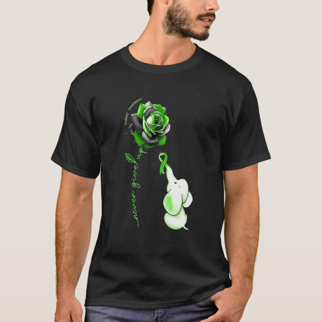 Camiseta Concienciación sobre la enfermedad renal del elefa (Anverso)