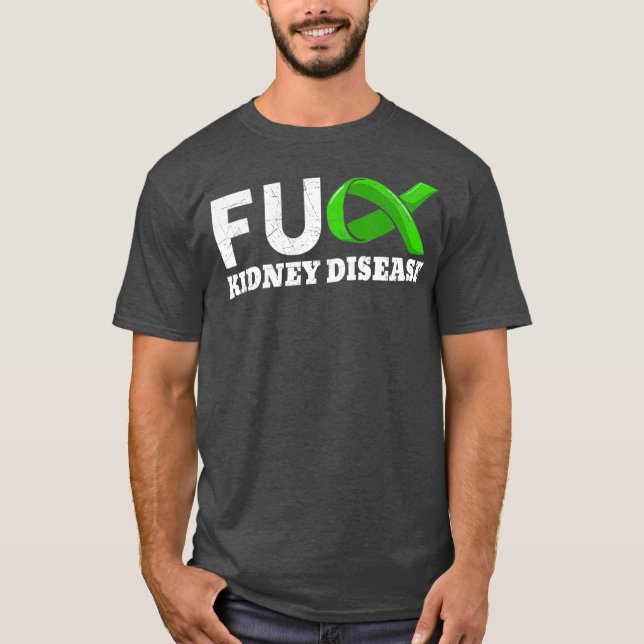 Camiseta Concienciación sobre la enfermedad renal donación  (Anverso)