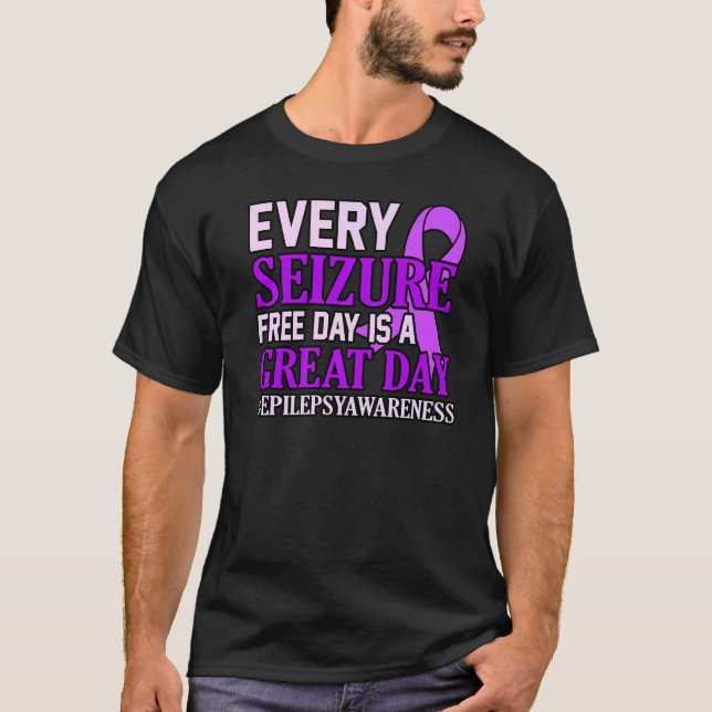 Camiseta Concienciación sobre la epilepsia del Día Libre de (Anverso)