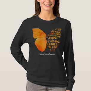 Camiseta Concienciación sobre la esclerosis múltiple a las