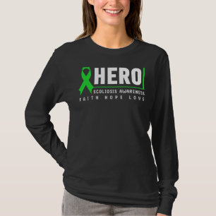 Camiseta Concienciación sobre la escoliosis Apoyo Concienci