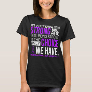 Camiseta Concienciación sobre la malformación en Chiari s