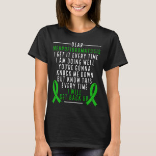 Camiseta Concienciación sobre la neurofibromatosis Cinta ve