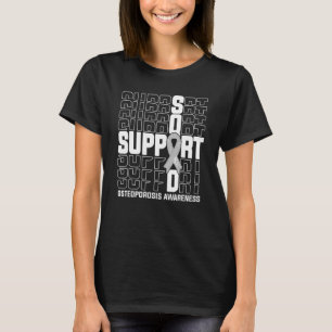 Camiseta Concienciación sobre la osteoporosis en escuadrón 