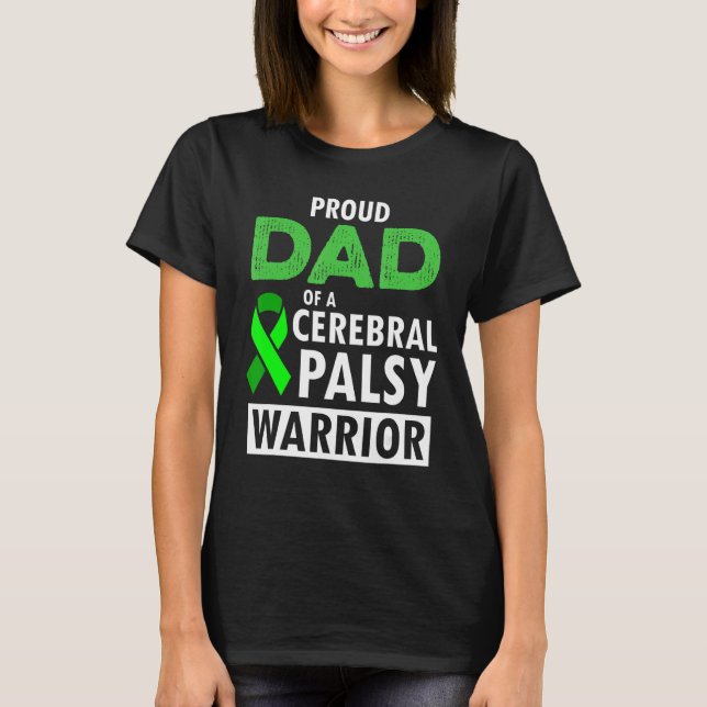 Camiseta Concienciación sobre la parálisis cerebral de CP:  (Anverso)