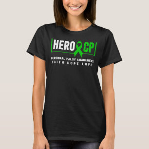 Camiseta Concienciación sobre la parálisis cerebral del hér