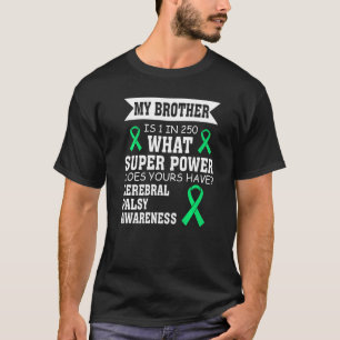 Camiseta Concienciación sobre la parálisis cerebral Guerrer