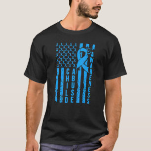 Camiseta Concienciación sobre la prevención del maltrato in
