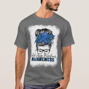 Camiseta Concienciación sobre la prevención del maltrato in