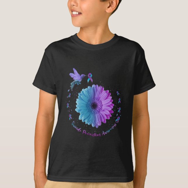 Camiseta Concienciación sobre la prevención del suicidio de (Anverso)