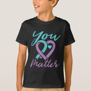 Camiseta Concienciación sobre la prevención del suicidio de