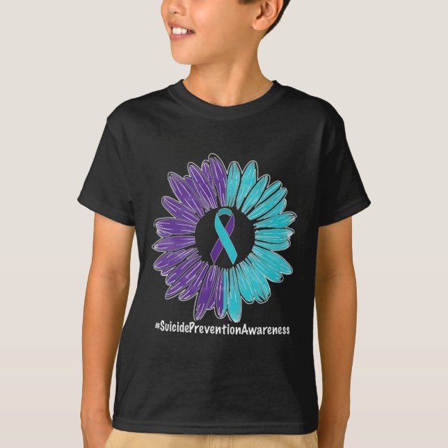 Camiseta Concienciación sobre la prevención del suicidio de (Anverso)