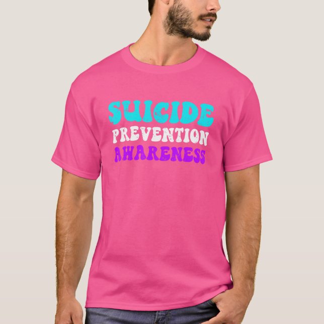 Camiseta Concienciación sobre la prevención del suicidio en (Anverso)