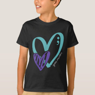 Camiseta Concienciación sobre la prevención del suicidio en