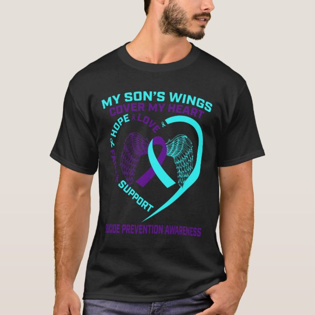 Camiseta Concienciación sobre la prevención del suicidio ve (Anverso)