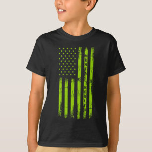 Camiseta Concienciación sobre la salud mental Bandera estad