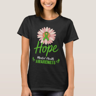Camiseta Concienciación sobre la salud mental Cinta verde g