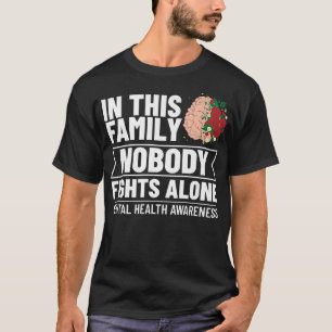 Camiseta Concienciación sobre la salud mental cita la cinta
