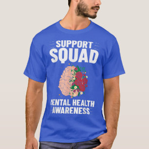 Camiseta Concienciación sobre la salud mental cita la cinta