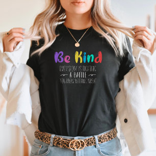 Camiseta Concienciación sobre la salud mental de Be Kind - 