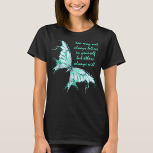 Camiseta Concienciación sobre la salud mental de la maripos