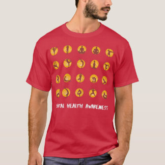 Camiseta Concienciación sobre la salud mental de las mujere