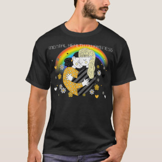 Camiseta Concienciación sobre la salud mental de Lgbt 2953 