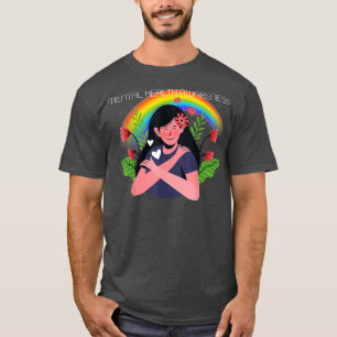 Camiseta Concienciación sobre la salud mental de Lgbtq 3010