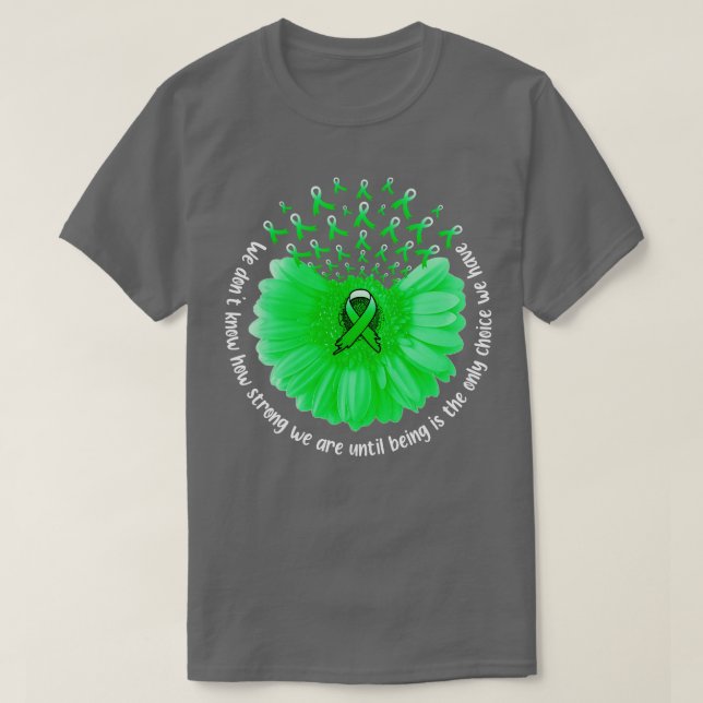 Camiseta Concienciación sobre la salud mental del girasol C (Diseño del anverso)
