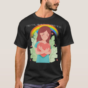Camiseta Concienciación sobre la salud mental en Lgbtq3005 