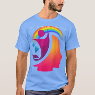 Camiseta Concienciación sobre la salud mental en Lgbtq 3002