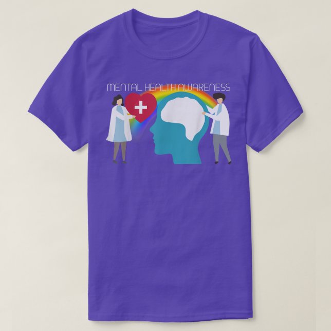 Camiseta Concienciación sobre la salud mental en Lgbtq 3003 (Diseño del anverso)