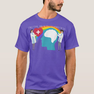 Camiseta Concienciación sobre la salud mental en Lgbtq 3003