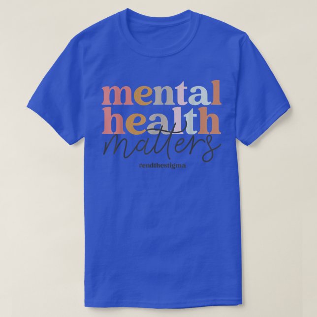 Camiseta Concienciación sobre la salud mental en relación c (Diseño del anverso)
