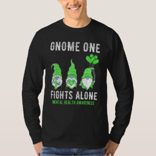 Camiseta Concienciación sobre la salud mental Gnome One Fir
