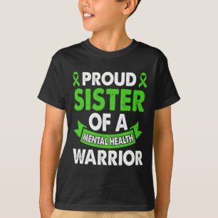 Camiseta Concienciación Sobre La Salud Mental Hermana De Wa
