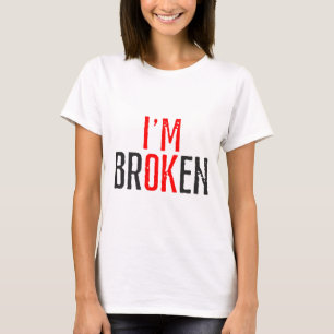 Camiseta Concienciación sobre la salud mental interrumpida