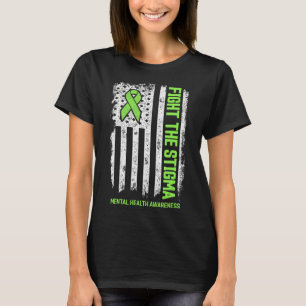 Camiseta Concienciación sobre la salud mental Lucha contra