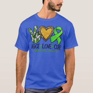 Camiseta Concienciación sobre la salud mental Paz Cure Cure