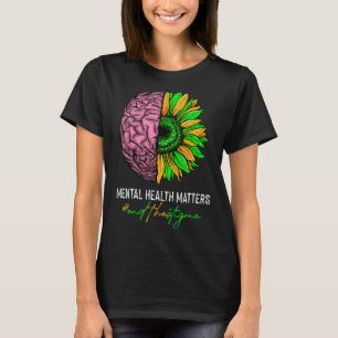 Camiseta Concienciación sobre la salud mental pone fin al e