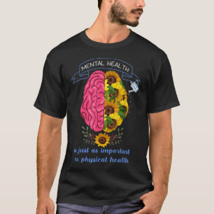 Camiseta Concienciación sobre la salud mental Prevención de