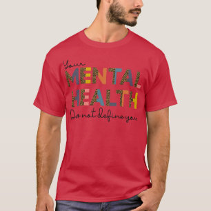 Camiseta Concienciación sobre la salud mental semana mes dí