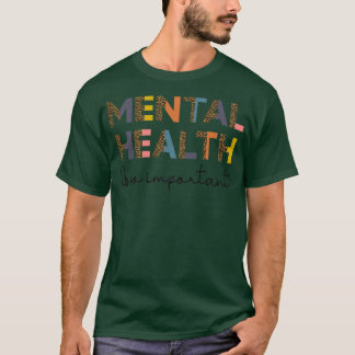 Camiseta Concienciación sobre la salud mental semana mes dí